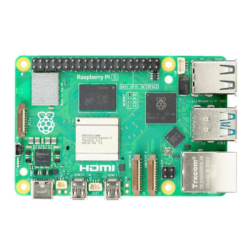 Raspberry Pi 5 8GB single board computer top view