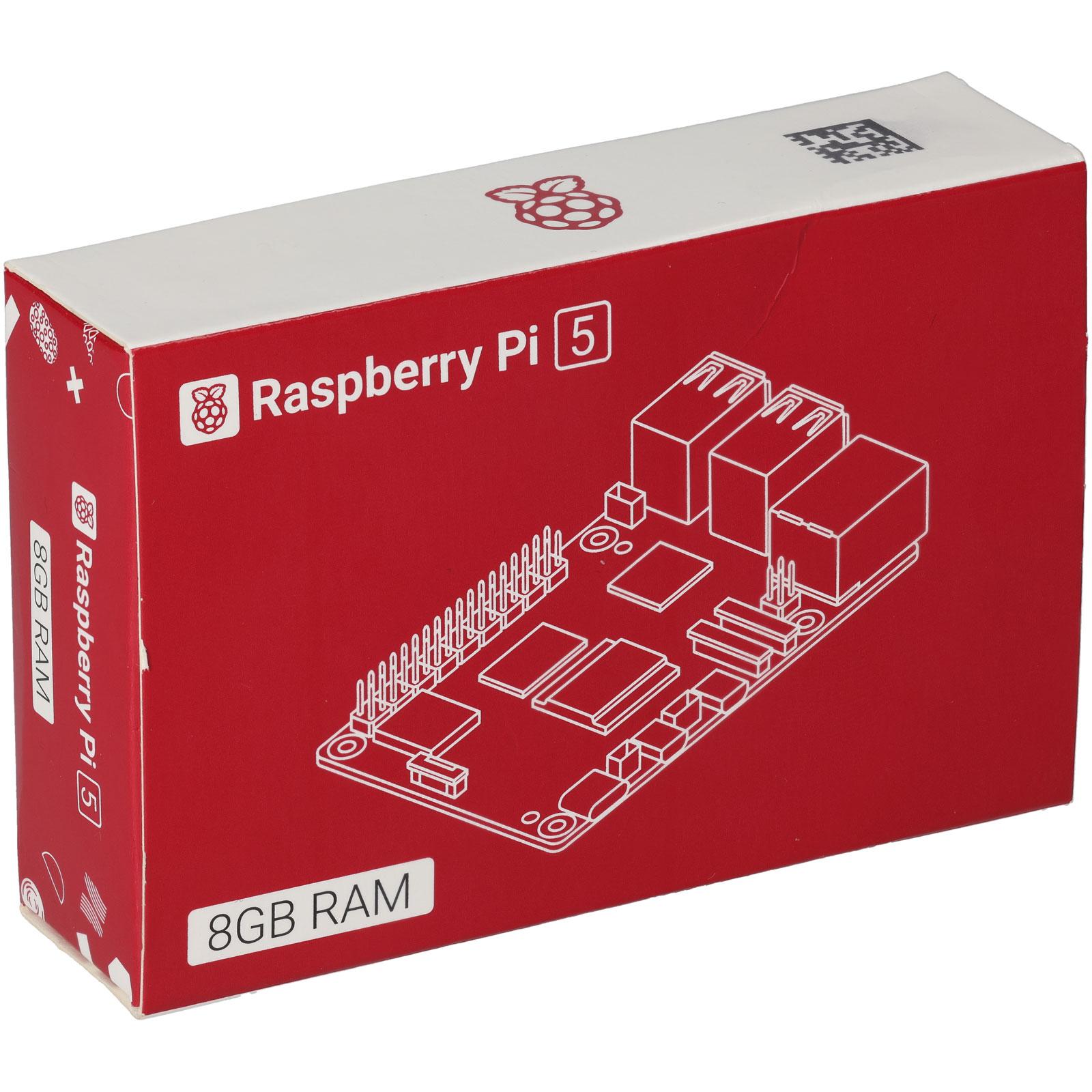 Raspberry Pi 5 8GB RAM retail packaging box