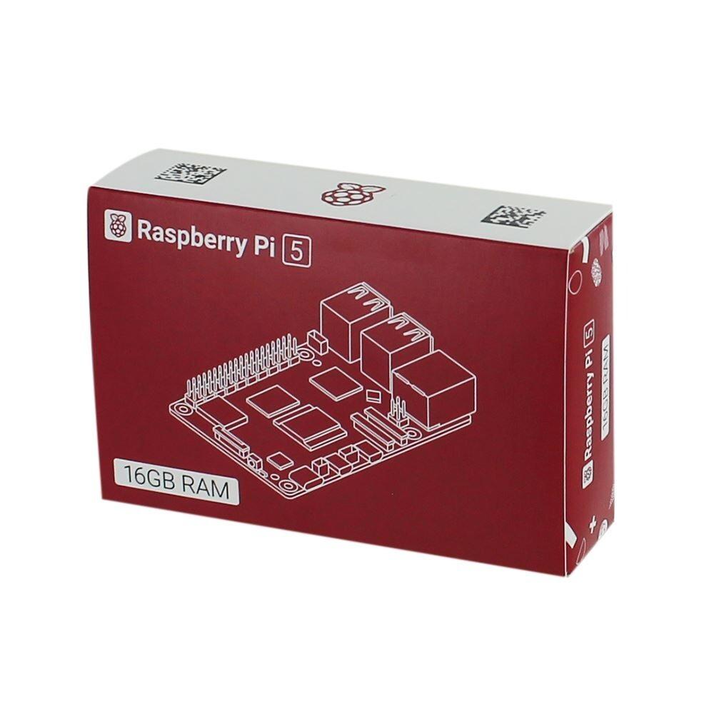 Raspberry Pi 5 16GB RAM retail packaging box