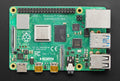 Raspberry Pi 4 Model B 8GB single board computer top view