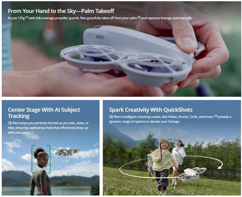 DJI Neo | AI Mini Camera Drone
