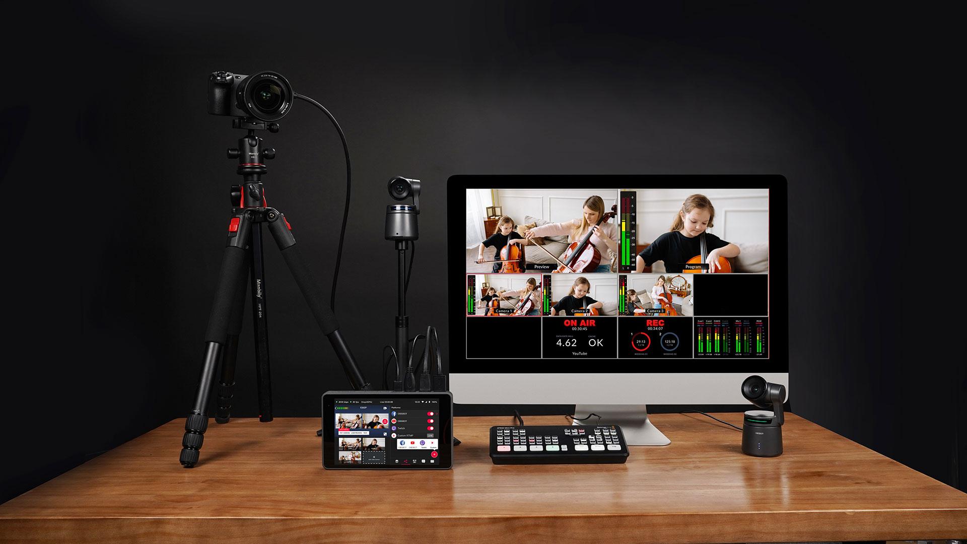 OBSBOT Tail Air | AI 4K PTZ Streaming Camera