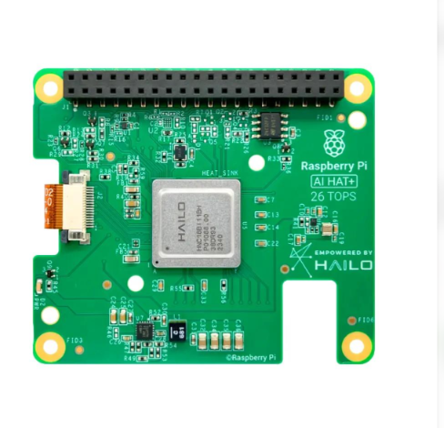 Raspberry Pi AI HAT+ 26 TOPS – Hailo-8 AI Accelerator for Raspberry Pi 5