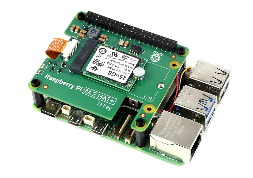 Raspberry Pi M.2 HAT+