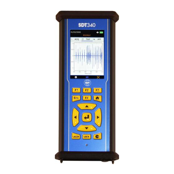 SDT340 | Professional Ultrasound & Vibration Condition Monitoring System