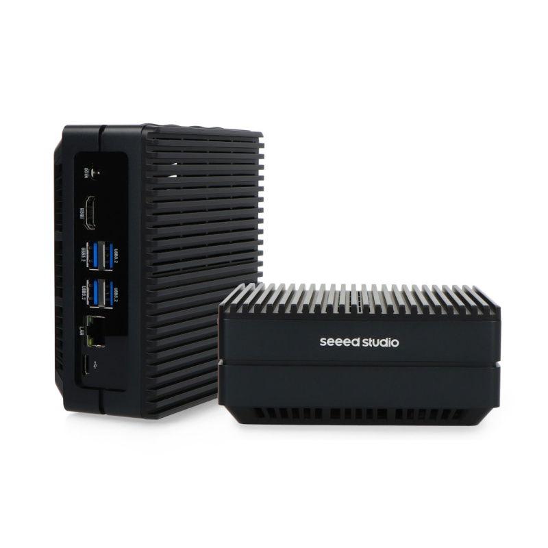 Seeed Studio reComputer J3011 side and front view