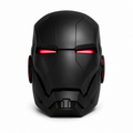 Iron Hero Black Cyber Helmet MK 5  | LED Smart Cosplay Mask
